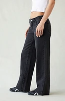 Pacsun Zoe Low Rise Girlfriend Jeans Black