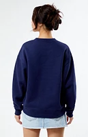 Coney Island Picnic Navy St. Moritz Crew Neck Sweatshirt