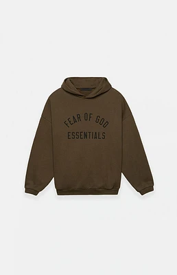 Fear of God Essentials Kids Olive Fleece Hoodie