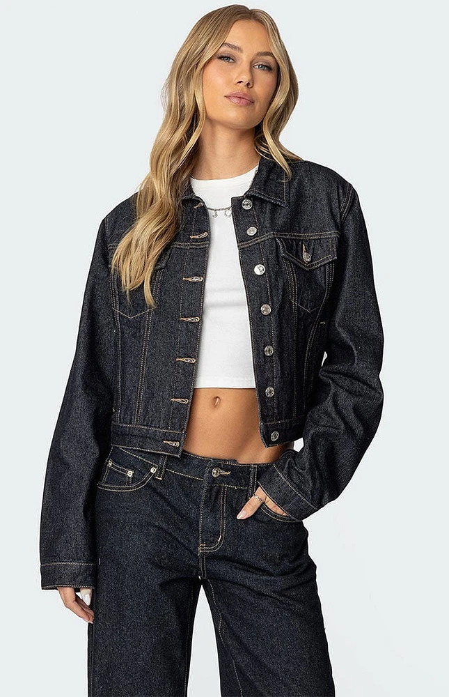 Edikted Barb Denim Jacket