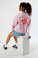 Golden Hour Malibu Fruit Stand Crew Neck Sweatshirt