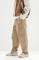 PacSun Tan Baggy Carpenter Cargo Pants