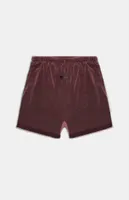 Kids Fear of God Plum Terry Cloth Running Shorts