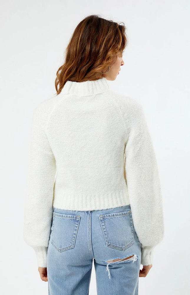 Glamorous Cropped Knit Sweater