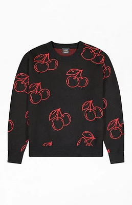 WeSC America Inc Leon Cherries Outline Sweater