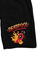 Deadpool Hot Pepper Sweat Shorts