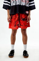 Civil x X-Men '97 Red Mesh Basketball Shorts