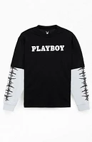 Playboy By PacSun Barbwire 2fer Long Sleeve T-Shirt