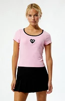 PS / LA Bow Heart T-Shirt