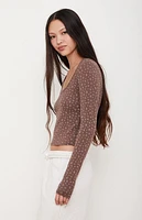 Est. PAC 1980 Scooped Out Long Sleeve Top