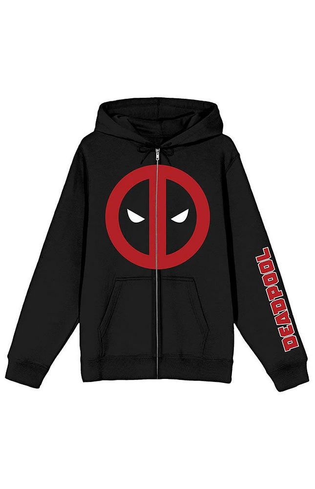 Marvel Deadpool Mask Logo Hoodie