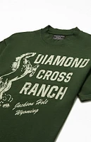 Diamond Cross Ranch Rear Up T-Shirt