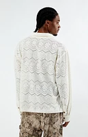 PacSun Lace Long Sleeve Shirt