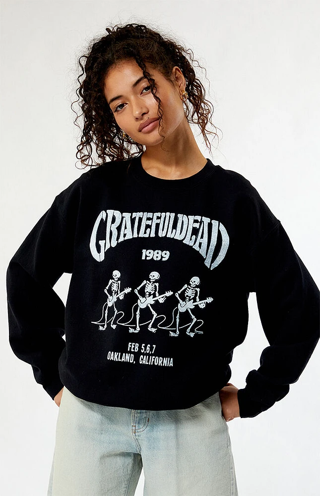 Junk Food Grateful Dead 1989 Crew Neck Sweatshirt