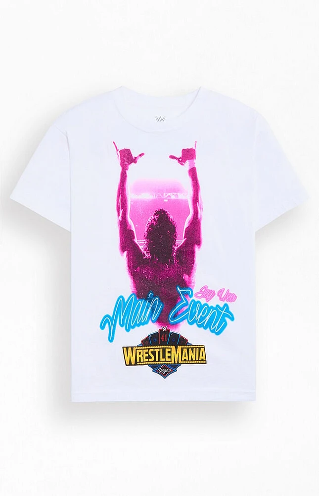 WWE Wrestlemania Main Event Jey Uso T-Shirt