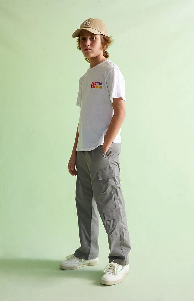 PacSun Kids Gray Porter Cargo Pants