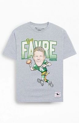 Mitchell & Ness Brett Favre Cartoon T-Shirt