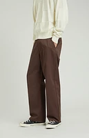 Pacsun Brown Baggy Chino Pants