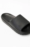 adidas Kids Black Adilette Lumia Slides