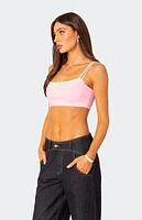 Edikted Gracie Layered Bra Top