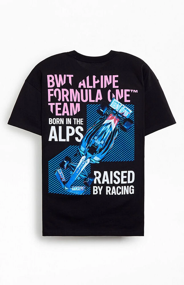 Born The Alps Formula One Team T-Shirt
