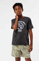 Pacsun Kids Camo Embroidered Sweat Shorts