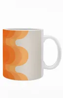 Orange Swirl Coffee Mug