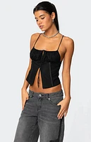 Edikted Trinitie Poplin Corset