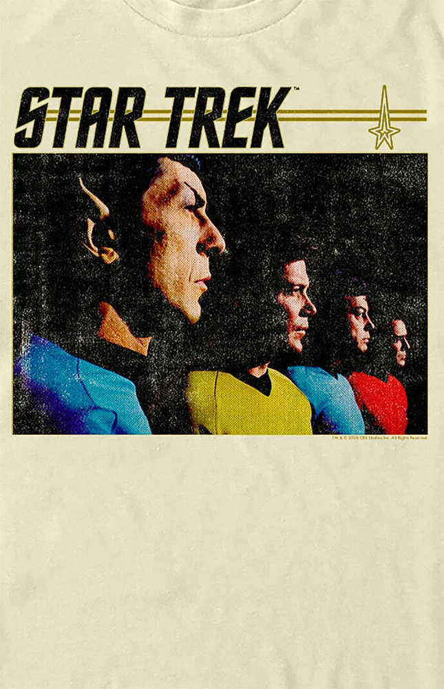 Star Trek Retro Cast T-Shirt