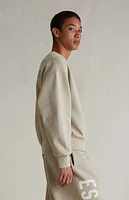 Fear of God Essentials Timber Classic Fleece Crew Neck Sweatshirt
