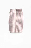 Pacsun Caribou Striped 4.5" Swim Trunks