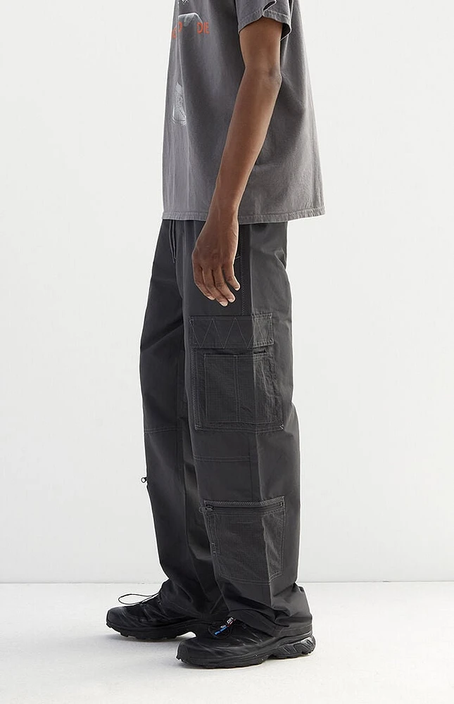 PacSun Black Baggy Cargo Pants