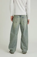 PacSun Tinted Baggy Barrel Jeans