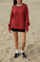John Galt Red Brianna Sweater