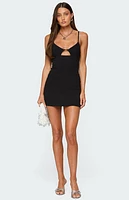 Edikted Callum Cut Out Mini Dress