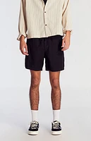 Pacsun Black Cole Slubby Volley Shorts