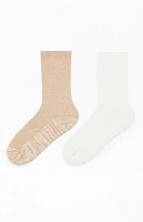 Pacsun 2 Pack Marled Crew Socks