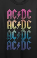 AC/DC Logo Cropped T-Shirt