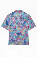 Boardies Coral Camp Shirt