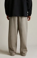 Fear of God Essentials Heather Grey University Fleece Relaxed Sweatpants