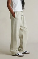 Fear of God Essentials Women's Heather Stone Relaxed Sweatpants