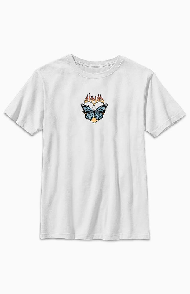 Kids Flame Butterfly T-Shirt