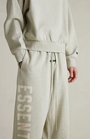Fear of God Essentials Heather Stone Lounge Fleece Baggy Sweatpants