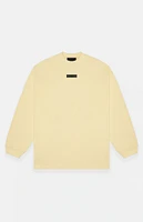 Fear of God Essentials Garden Yellow Long Sleeve T-Shirt