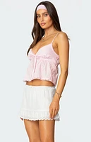 Edikted Tillie Babydoll Tank Top