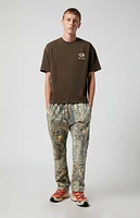 PacSun Camo Straight Leg Sweatpants