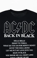 AC/DC Back Black Tour T-Shirt