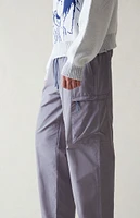 PacSun Eco Stretch Gray Baggy Cargo Pants