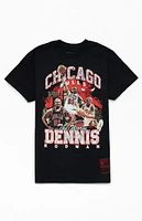 Mitchell & Ness Chicago Bulls Dennis Rodman T-Shirt