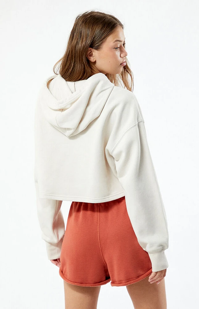 PacSun Pacific Sunwear Cropped Boxy Hoodie